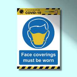 Face Mask Safety Sign Boards