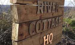 Bespoke Wooden Signage & Copper Lettering for River Cottage HQ Bespoke Wooden Signage & Copper Lettering for River Cottage HQ