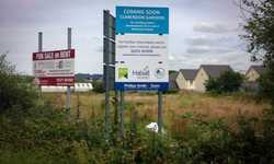 External Post Mounted Signage for Halsall Homes