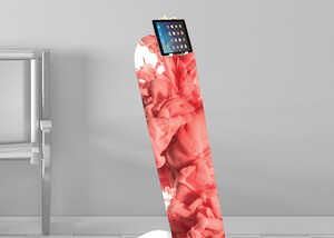 Custom Printed Fabric iPad Stand Custom Printed Fabric iPad Stand