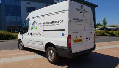 Van Graphics for Brin Studley Construction