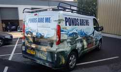 Van Wrapping for Ponds Are Me Van Wrapping for Ponds Are Me