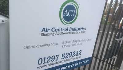 Signage for Air Control Industires