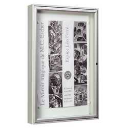 1000 Magnetic External Notice Board