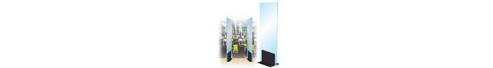 Freestanding Capsule social distancing screens