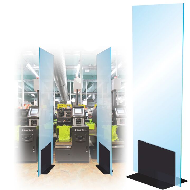 Freestanding Capsule social distancing screens