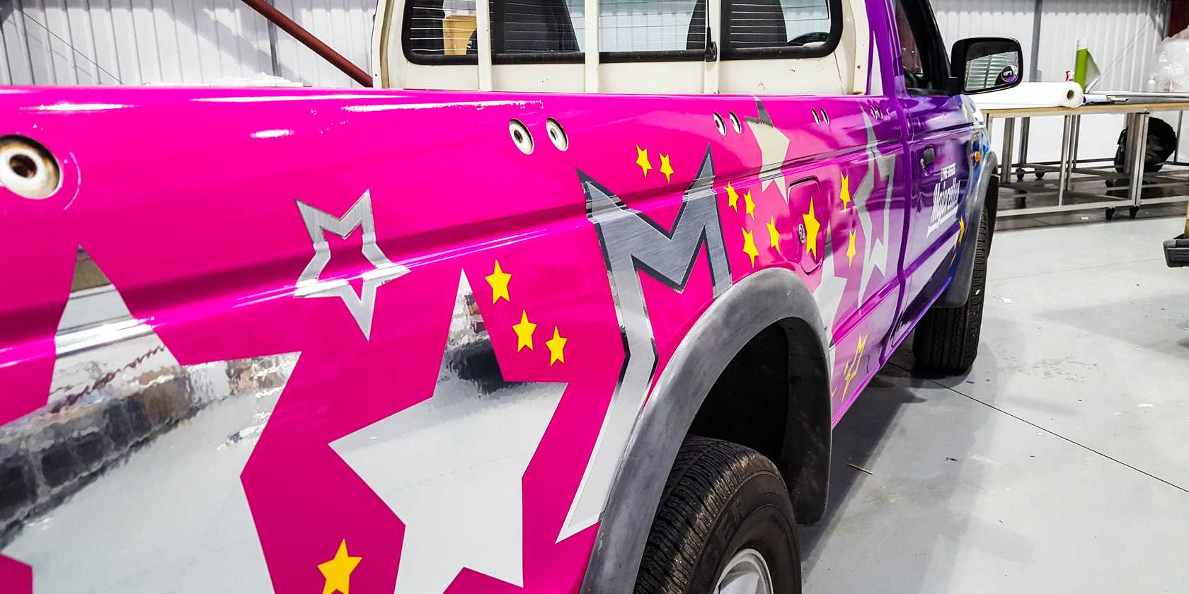 Truck Wrapping Service Lyme Regis Majorettes