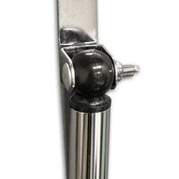 Freestanding telescopic pole snap frame poster holder adjustable poster displayjpg