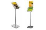 Free standing A4 Catalogue Holder Dispenser With Header.png
