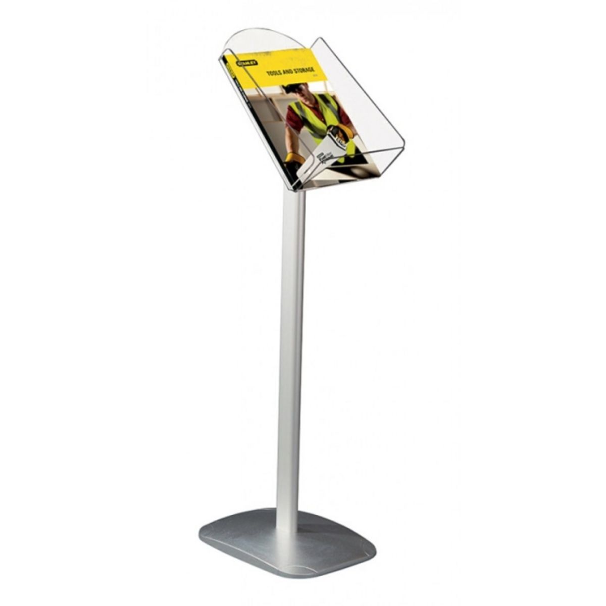 Free Standing A4 Catalogue Holder with Optional Header.jpg