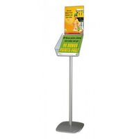 Freestanding A4 Catalogue Holder Dispenser With Header.jpg