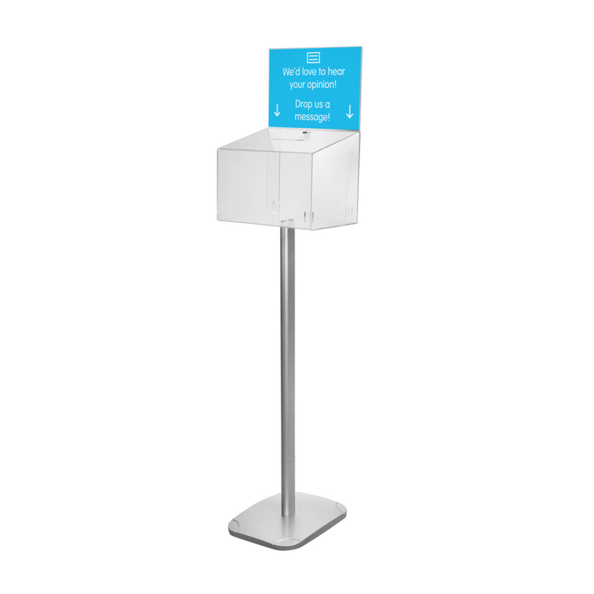 Freestanding Ballot Box with Lock.png