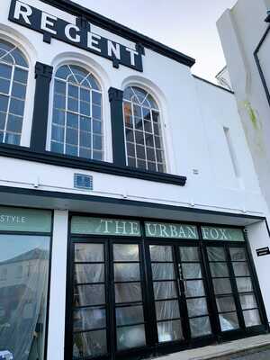 Full Colour Block Out Window Graphics - Shop Branding for The Urban Fox in Lyme Regis Full Colour Block Out Window Graphics - Shop Branding for The Urban Fox in Lyme Regis