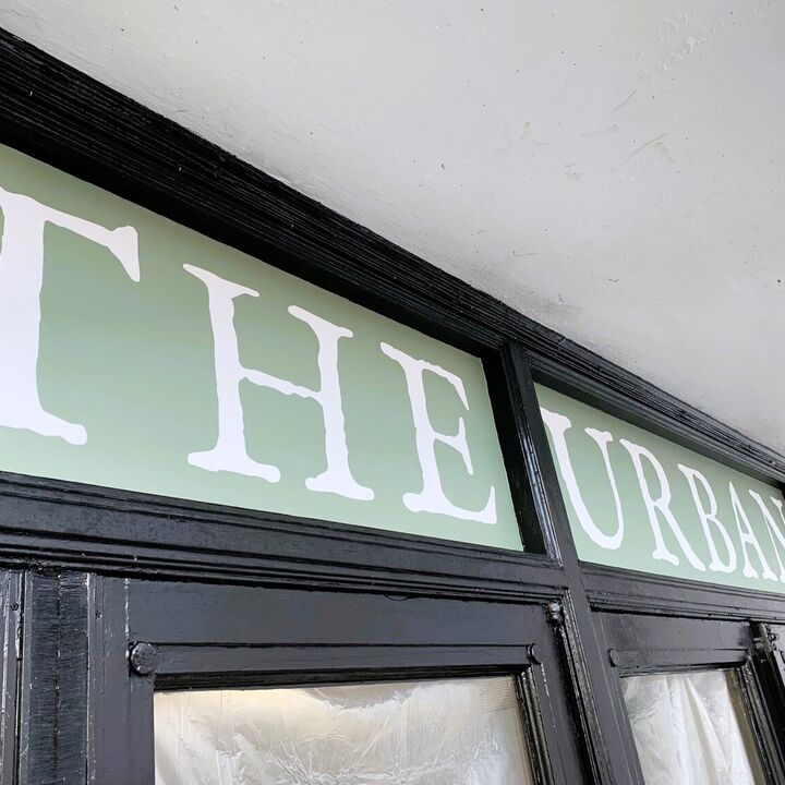 Full Colour Block Out Window Graphics - Shop Branding for The Urban Fox in Lyme Regis 3.jpg