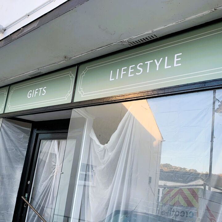 Full Colour Block Out Window Graphics - Shop Branding for The Urban Fox in Lyme Regis 8.jpg