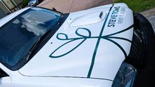 Full Truck Colour Change Wrap and Cut Vinyl Vehcile Graphics for Steve Toms Tree & Gardens Mitsubishi L200 Bonnet Graphics.jpg