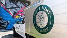 Full Truck Colour Change Wrap and Cut Vinyl Vehcile Graphics for Steve Toms Tree & Gardens Mitsubishi L200.jpg