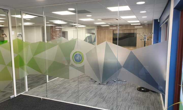 Frosted Etched Vinyl for ACI Ltd