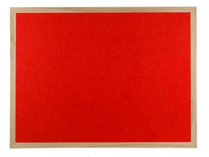 Hardwood Framed Polycolour FR Noticeboard - RED.jpg