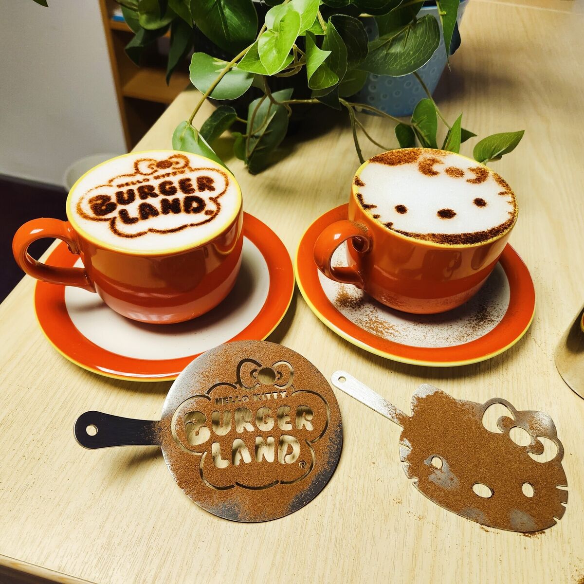 Hello Kitty Custom Cut Branded Coffee Stencils.jpg