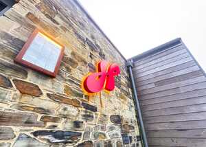 Halo Illuminated H for Heydays Restaurant