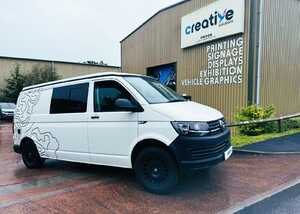 Contour Line Vehicle Graphics for VW Transporter Converted Camper