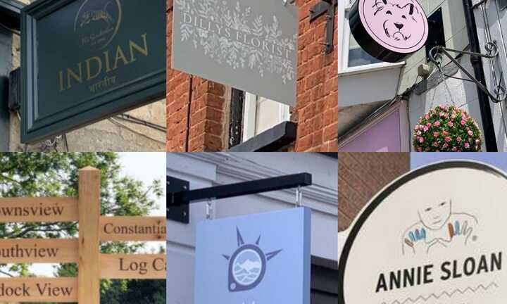 Considering a Hanging or Projecting Sign? - For Business, House & Home