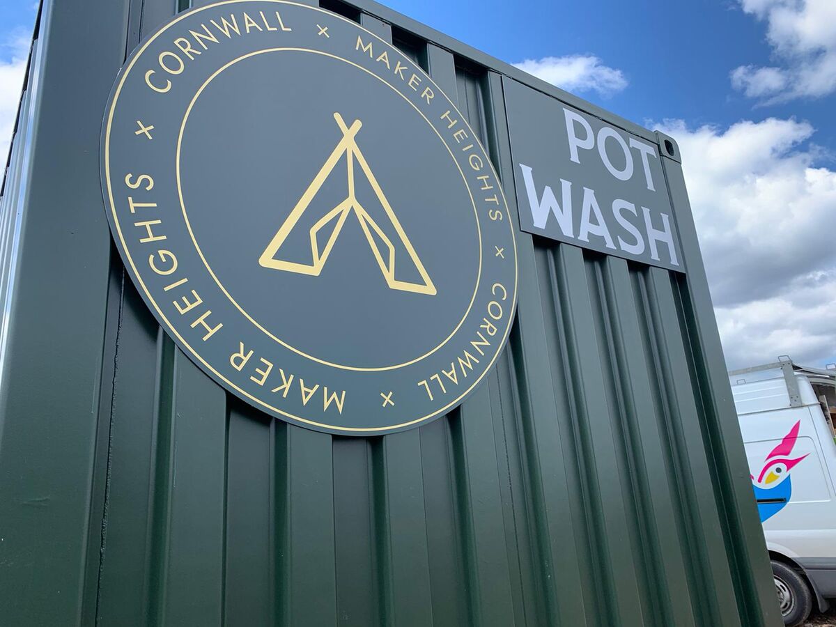 Printed Aluminium Signs for The Sea Forts