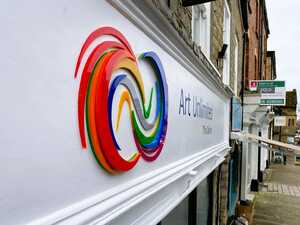 Bespoke Acrylic Logo Creation for Arts Unlimited - The Gallery