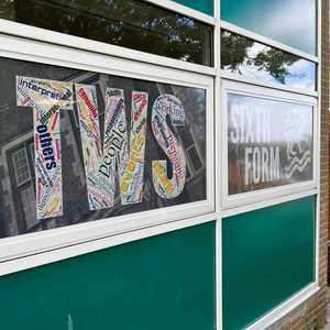 Front Side Of Contravision Window Film