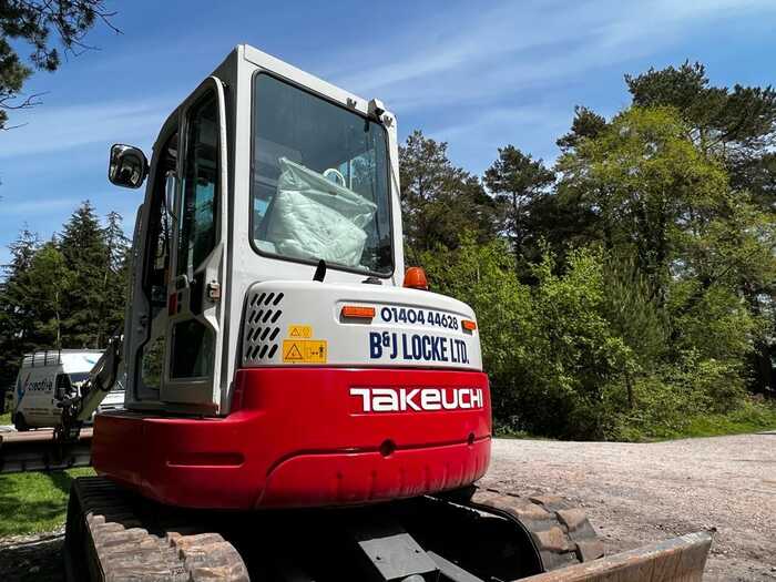 Completed Van Branding Graphics Installed on silver Ford Transit works vehicle
