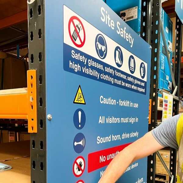 Business Site Safety Signage & Displays For Wayfinding, Navigation and H&S