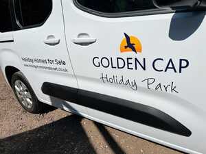 Van Signwriting for West Dorset Leisure Holidays Vauxhall Combo Van Signwriting for West Dorset Leisure Holidays Vauxhall Combo