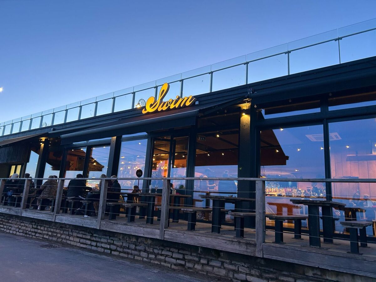 SWIM Restaurant Lyme Regis Bespoke Illuminated Lettering Signage.jpg