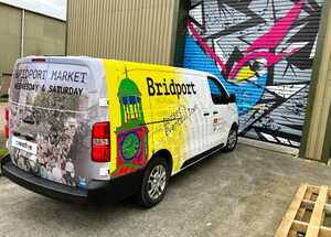Van Branding for Bridport Town Council Van Branding for Bridport Town Council