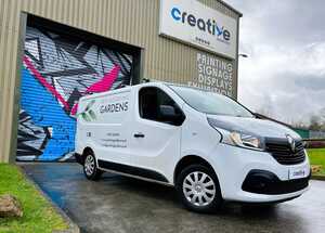 Ben Gooding Gardens Branded Renault Traffic Van