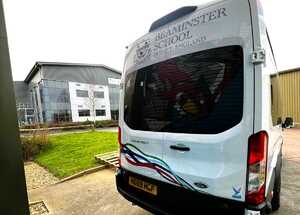 Bus Graphics For Beaminster School Bus