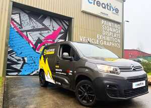 Completed Van Wrap & Branding for Blackmore Electrical! Completed Van Wrap & Branding for Blackmore Electrical!