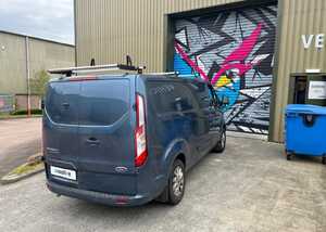 After - Before - Huck Net's plain Ford Transit Custom