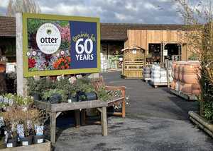 Highly Visible Custom Cut Leaf Signage Panels for Otter Garden Centre