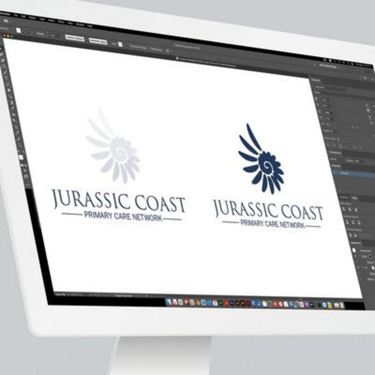 Jurassic Coast Primary Care Network Logo Design Concepts 2.jpg