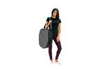 Lady holding carry bag including the Finesse promotional display counter parts..jpg