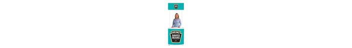 Lady standing next to completed Motion promotional display counter with wheels..jpg