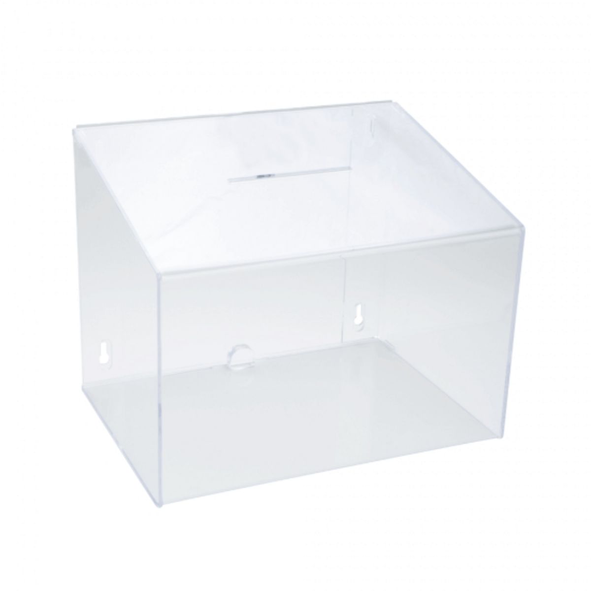 Large acrylic suggestion box with no lock or header.png