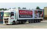 Large Lorry Full Printed Display Vehicle Wrap for Axminster Tools &amp; Machinery 1.jpg