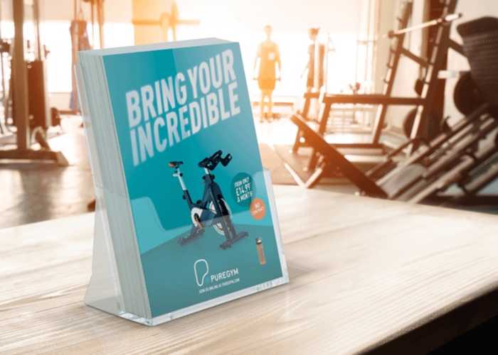 Counter Standing Leaflet Holders