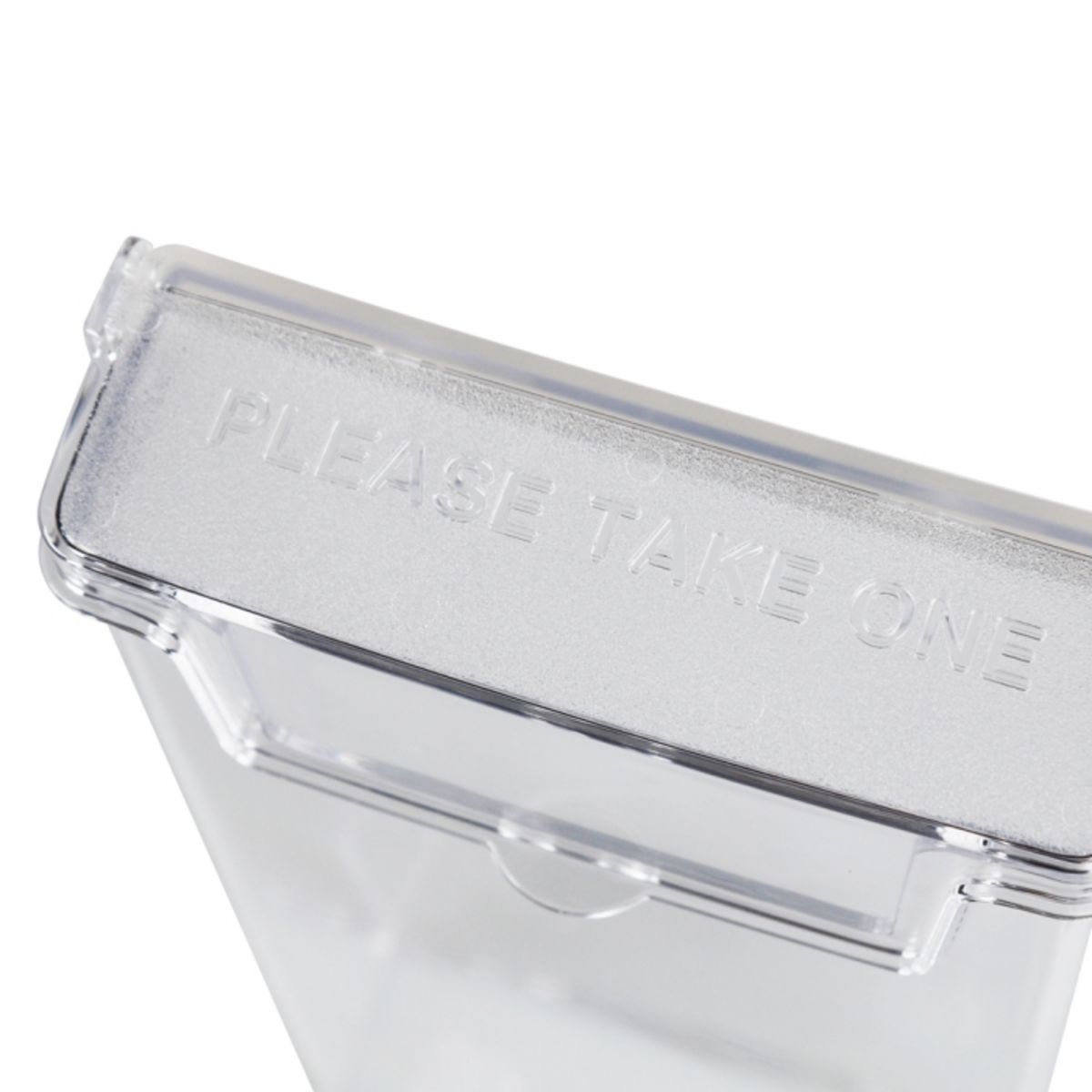 Leaflet holder with hinged lid.png
