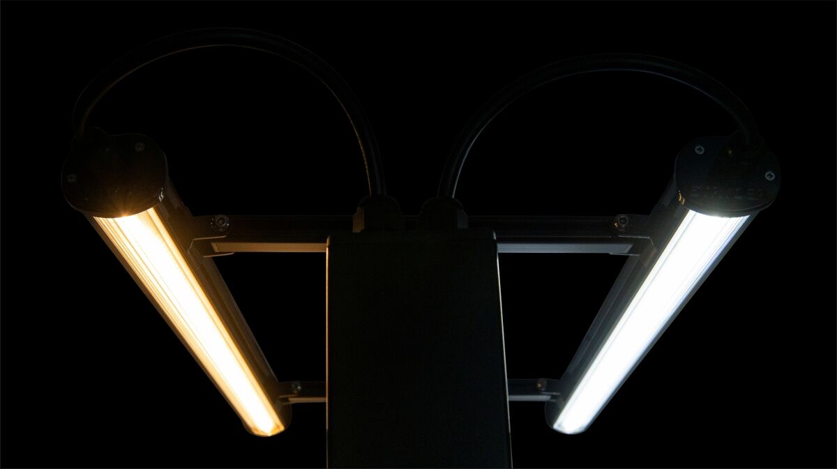 Threshold Light Array Sign Projecting Sign Troughlight System