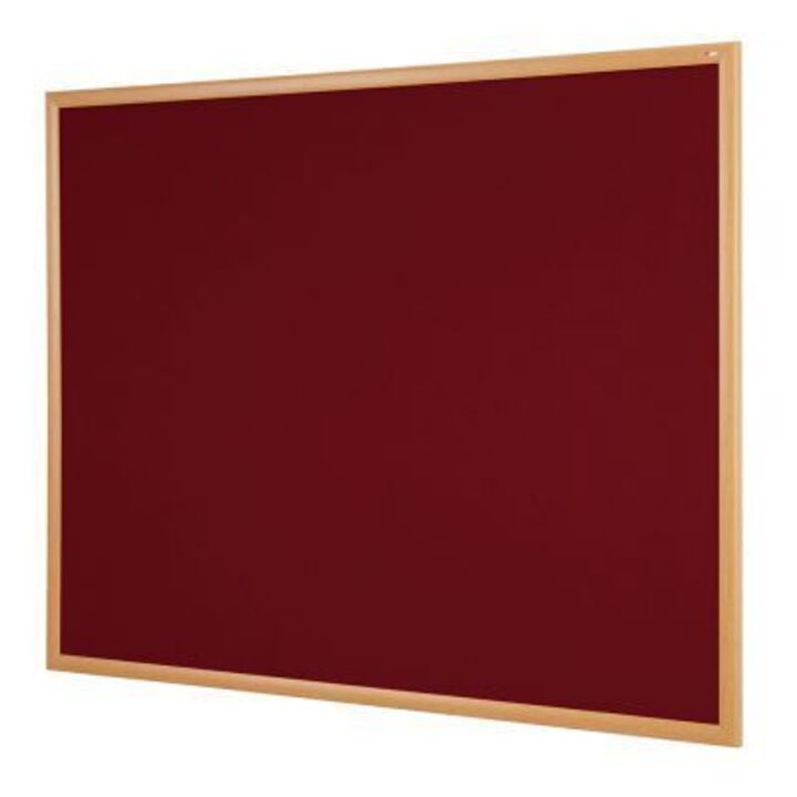Light Oak Effect Frame - Burgundy Felt.jpg