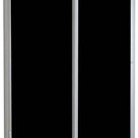 Lockable Premium Felt Noticeboard - Single Door - BLACK.jpg